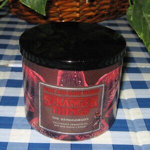 BBW Stranger Things The Demogorgon 3 Wick Candle NEW